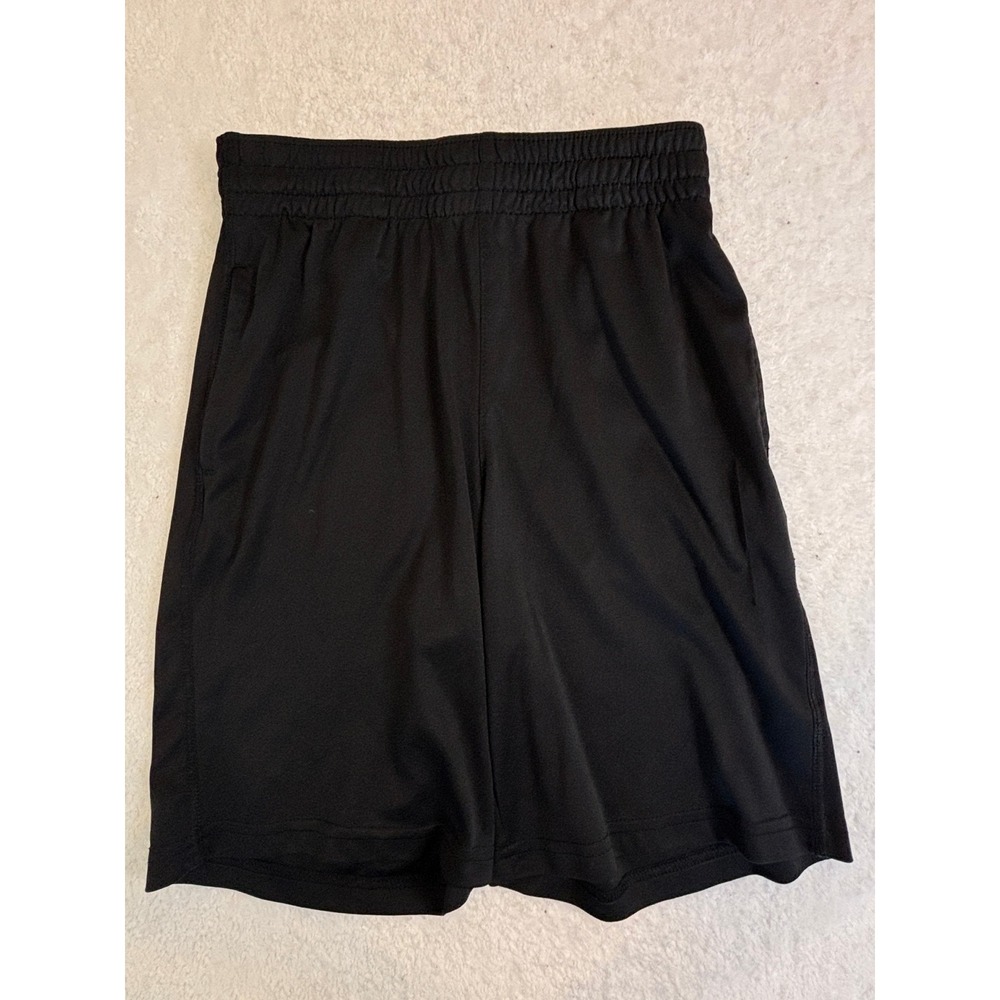 Cat & Jack Boys Black Athletic Shorts Size Medium 8/10 Elastic Waist Mesh Gym